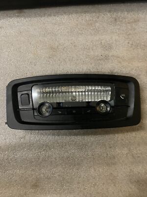 12-16 BMW 650I 640i CONVERTIBLE F12 OEM OVERHEAD CONSOLE DOME LIGHT LAMP 9197035
