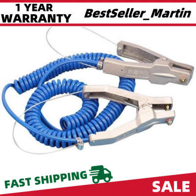 5M Anti Static Grounding Wire Static Grounding Clamp for Static Removing Tool