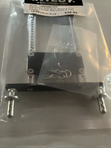 C28234SILVER Integy Adjustable Rear Body Mount & Post Set for Traxxas TRX4 - Picture 8 of 8