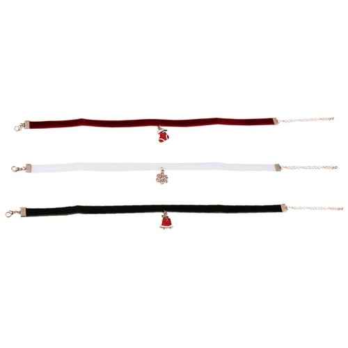 3pcs Christmas Necklace Set Necklace Party Accessory (Assorted Color) - Picture 4 of 12