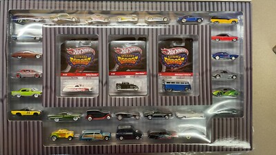 Real Riders Metal/Metal Hot Wheels 30-Car Set, Wayne Larry and
