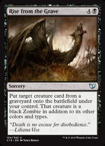 Rise from the Grave x4 - Commander 2015 - NM-Mint, English - Commander 2015