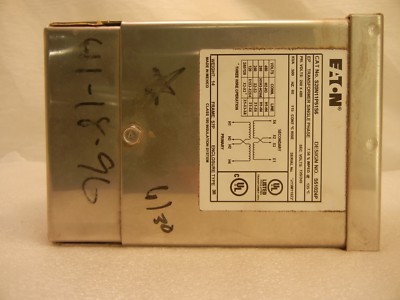 Transformer, 480/240-120VAC, 500VA, 1 Phase, 316SS