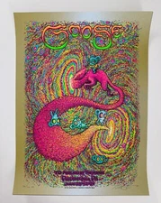 Goose The Band Poster The Mann Philadelphia PA 2024 AE Variant S/N X/100 Spusta