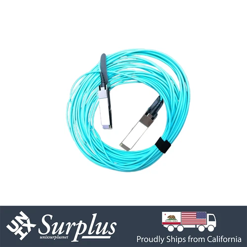 Generic External QSFP28+- QFSP28+- 100GB AOC Optical Fiber Cable 34M