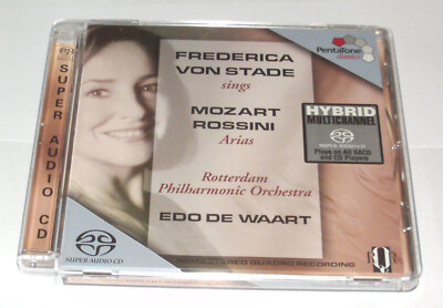 SACD FREDERICA VON STADE EDO DE WAART MOZART ROSSINI Arias PentaTone classics