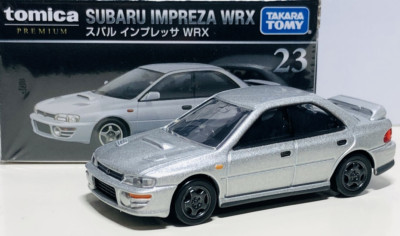 TOMICA PREMIUM #23 SUBARU IMPREZA WRX 1/61 SCALE New In Box Takara