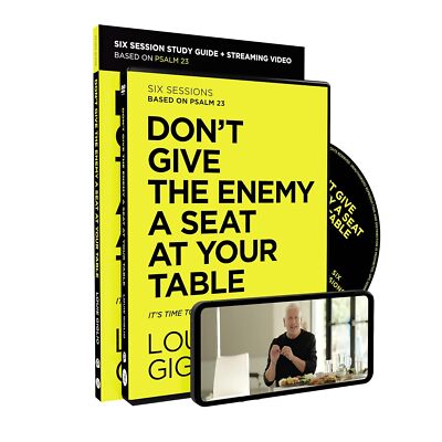 Don't Give the Enemy a Seat at Your Table Study Guide with DVD by Giglio