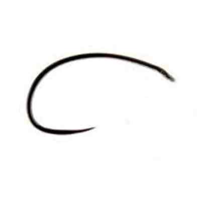 BARBLESS FLY TYING HOOKS 50pk Fulling Mill FLY506 CZECH NYMPH  Size 10 Black