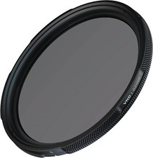 LEE Elements VND Filter, Variable Neutral Density, Featuring 6 to 9 Stops - 82mm