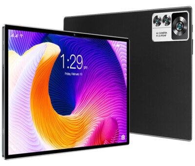 2024 10 inch Tablet Android 14 Tablets 12GB RAM 256GB ROM Octa-Core Dual Camera