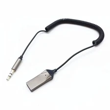 USB Bluetooth 5.0 Transmitter Receiver AUX Audio Adapter for Phone Tablet Car