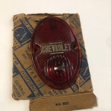 1933 Through 1936 Chevrolet Glass Tail Light Lens Nos Gm In Box