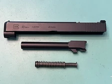USED OEM GLOCK 41 GEN 4 MOS .45 ACP SLIDE BARREL GUIDE ROD SPRING BLACK *READ