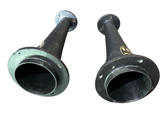 JBL　ロングホーン　H92　ペアです。 JBL H92 Long Horn Pair Exponential Horn Black Vintage