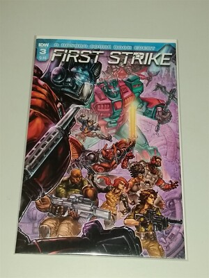 FIRST STRIKE #3 NM (9,4 ODER BESSER) IDW G.I. JOE TRANSFORMERS SEPTEMBER 2017 