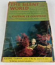 The Silent World - Jacques COUSTEAU - Hardcover with Dust Jacket - 1953