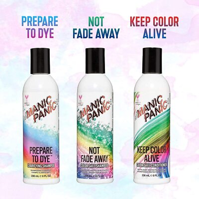 Manic Panic - Color Care Products - Shampoo/Conditioner 8oz. - CHOOSE FROM: