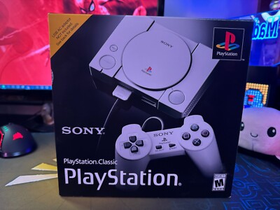 Sony PlayStation Classic Gray Console BRAND NEW SEALED! 