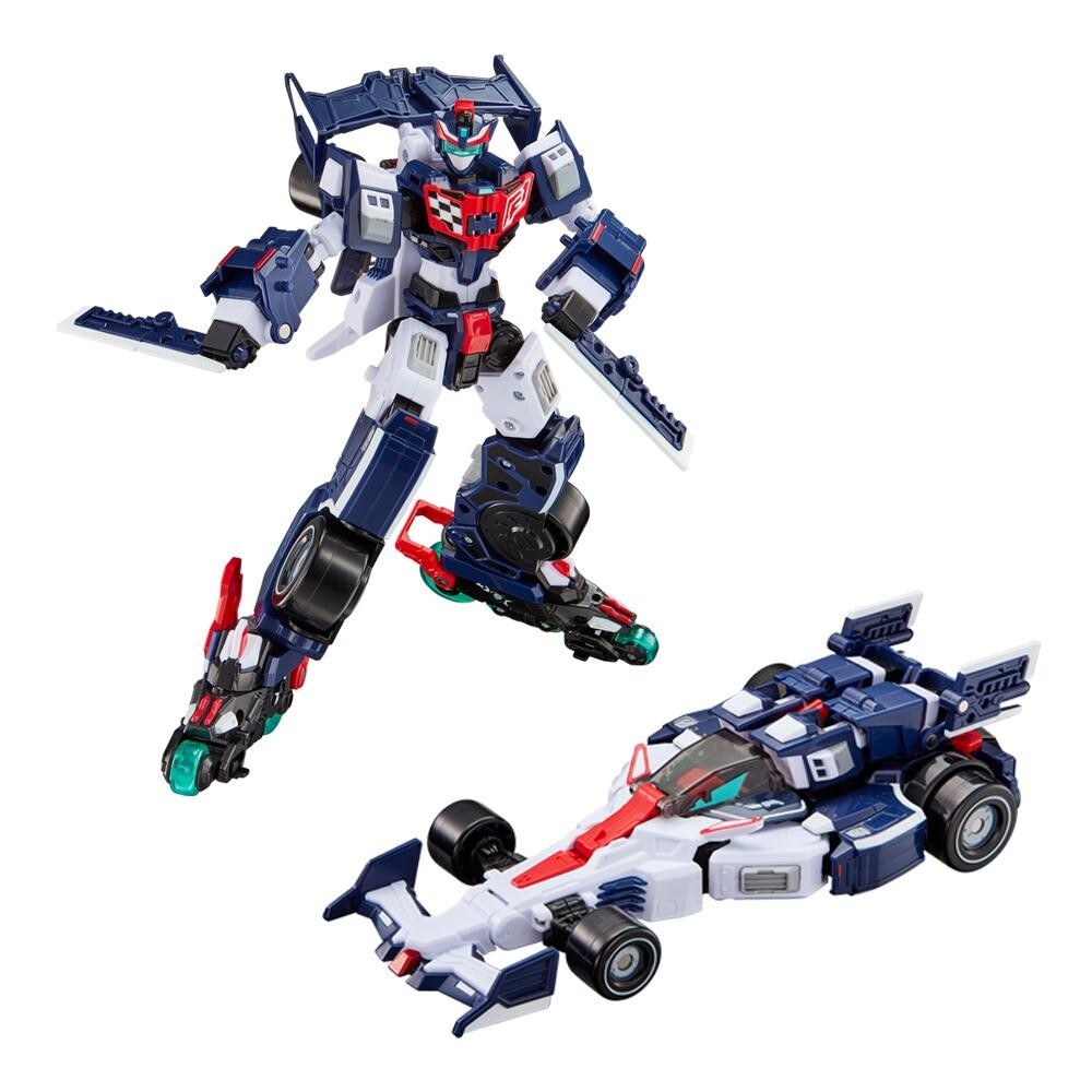 Metal Cardbot S 4 Robot Set Blasttrain Spark Beat Flash Vector