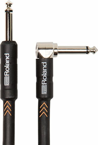 Cavo per Strumenti Roland Black Series - 4.5M/15Ft, Spina Angolo (V7N)
