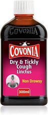 Covonia Dry & Tickly Cough Linctus 300ml | Relief For Coughs & Sore Throats