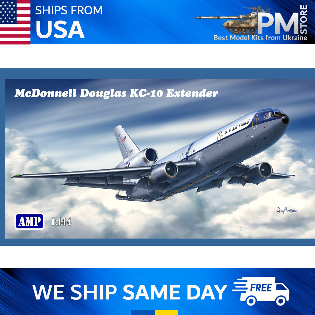 AMP 144-004 McDonnell Douglas KC-10 Extender/ Scale plastic 