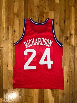 POOH RICHARDSON Los Angeles Clippers Champion Jersey 44 NBA Rivers
