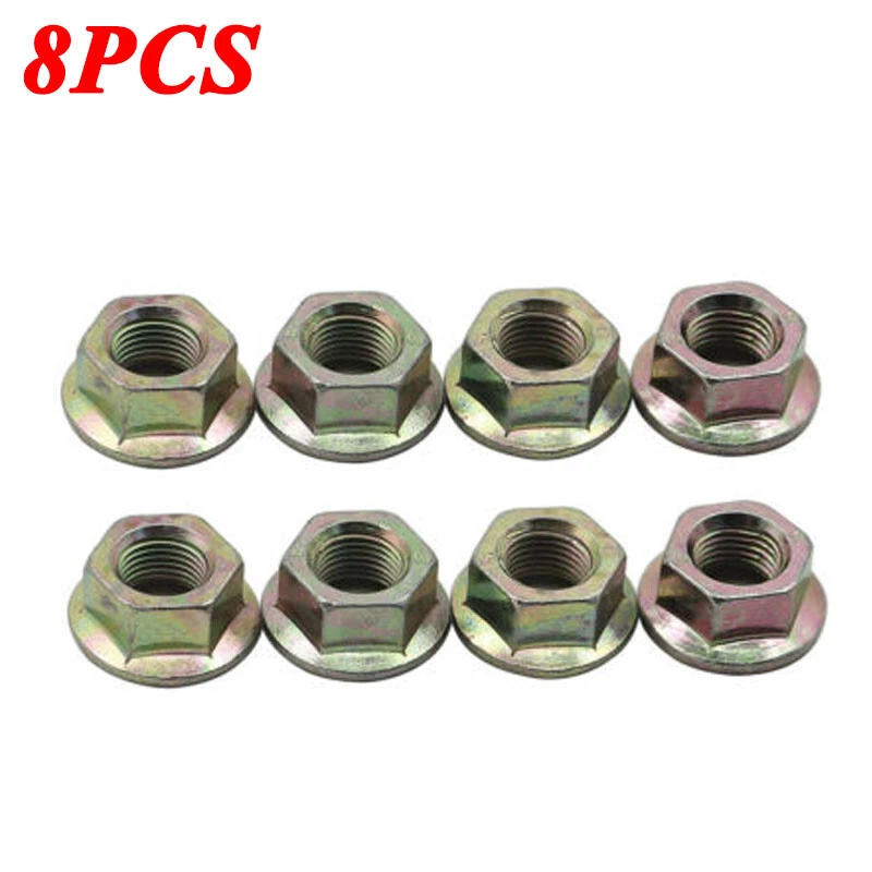 8pcs Flange Wheel Lug Nuts For Polaris Ranger 400 500 570 700 800 Sportsman 335 - Image 2 of 4