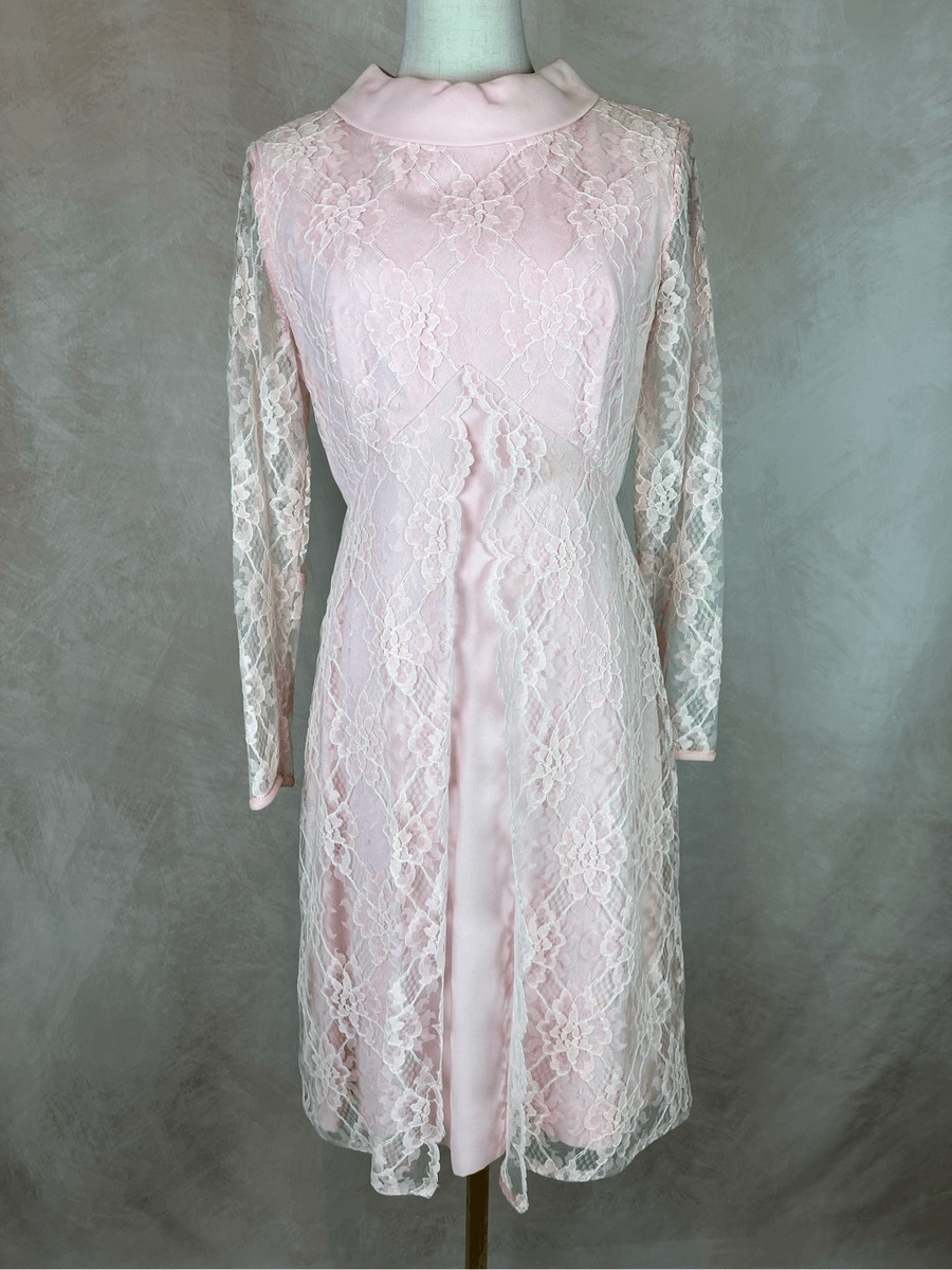 white dress with black lace overlay Asymmetric satin and lace mini dress main image 0