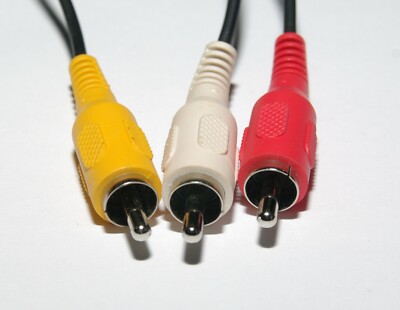 Câble RCA Officiel Sony Pour PlayStation 1 – PS1, Adaptateur AV, Occasion Fonctionnel