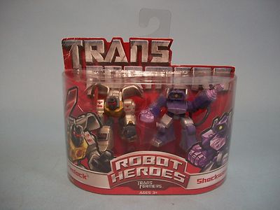Transformers Robot Heroes 2PK Grimlock & Shockwave