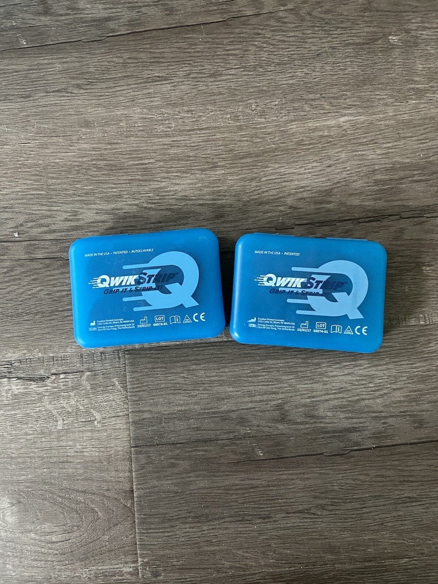 Qwick Strip - Red Serrated - Abrasive Stripe - 18 Count | eBay