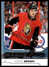 2017-18 Upper Deck Young Guns -RC Logan Brown Ottawa Senators #217