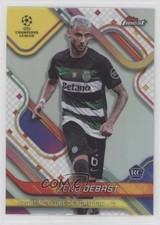 2024-25 Topps Finest UEFA Club Competitions Refractor Zeno Debast #48 0y59