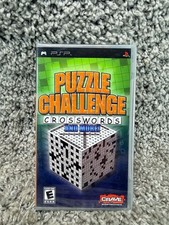 Crave Puzzle Challenge Crosswords and More PSP Game
