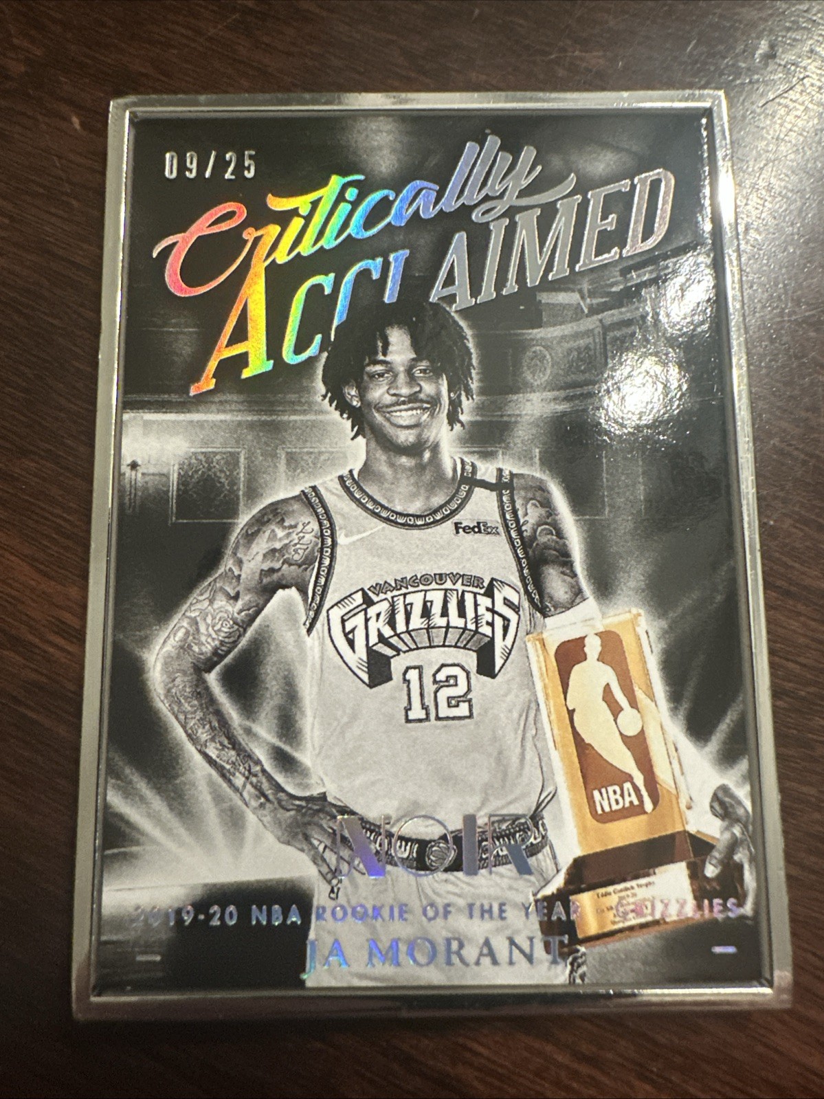 2023 noir critically acclaimed Ja Morant /25