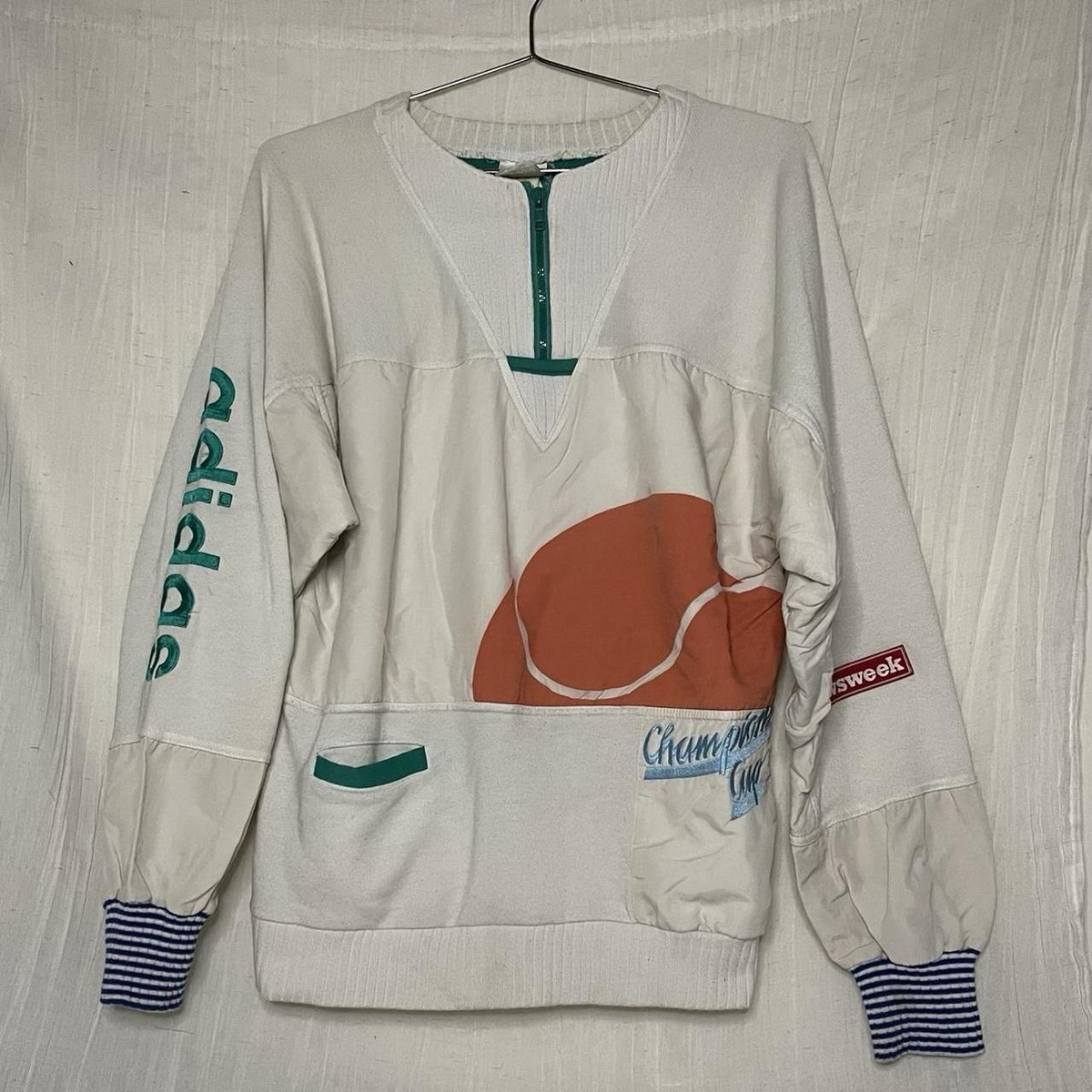 adidas Originals Champions Cup Newsweek Tennis Graphic Sweatshirt
