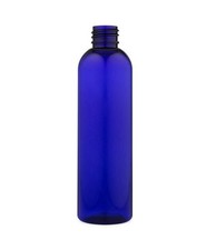 Case Of 336, 8 oz Bottles Cobalt Blue BPA Free UV Resistant W/O Lids