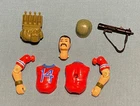 G.I. GI JOE gijoe BAZOOKA BODY PARTS + WEAPONS lot #2 helmet bazooka FREE SHIP