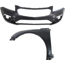 94525910 95092194 New Set Of 2 Bumper Covers Fascias Front For Chevy Cruze Pair