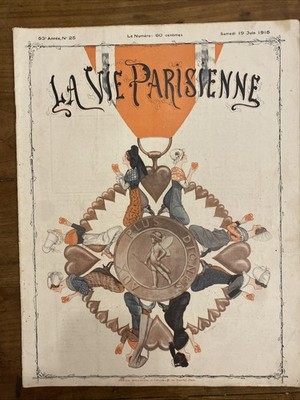 Magazin La Vie Parisienne 1915#25 HEROUARD ''Aux Plus Dignes''.... -Curiosa...