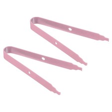 Keycap Puller Switch Remover DIY Tool Fixing Keyboard Steel, Pink 2pcs