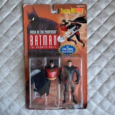NEW IN PACKAGE 1993 BATMAN MASK OF THE PHANTASM DECOY BATMAN BATMAN KENNER