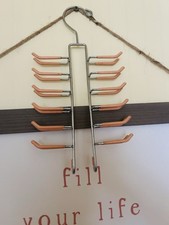 Vintage Hanger Tie /belt/bra Hanger Coral