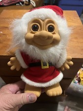 Large 8" Inches Christmas RUSS Vintage Santa Claus Troll