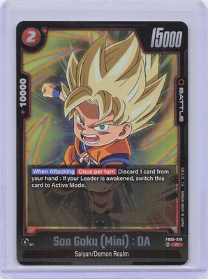 Son Goku (Mini) : DA | R FB06-018 | Fusion World: Rivals Clash | English