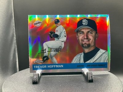 2025 Topps Chrome Platinum Refractor #462 Trevor Hoffman, San Diego Padres