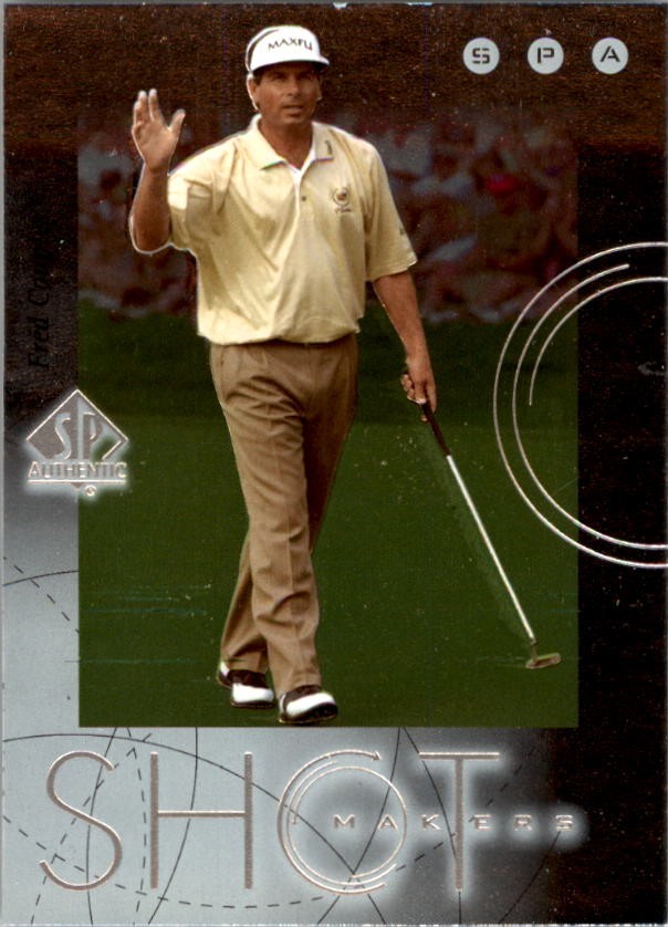 2001 SP Authentic Shotmakers #S6 Fred Couples - GOLF