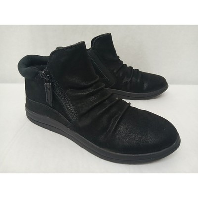 Mサイズ Clarks Cloudsteppers Breeze Range Black Ankle Boots 74673 Women's